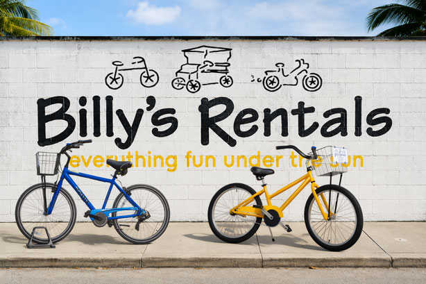 Bikes from Billy's Rentals on Sanibel Island